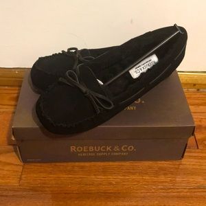 Black Moxi Slippers 9 brand new